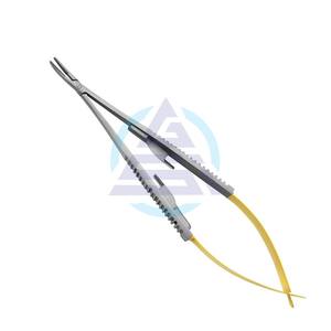 Soporte de aguja quirúrgica Castroviejo Curved TC 14cm Uso médico hospitalario Aguja que sostiene el fabricante de Alicates de agarre - Product Image 1