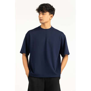 เสื้อยืดผู้ชายสไตล์สตรีทฟิตเนส รุ่นสั่งทำพิเศษ เนื้อผ้าถักระบายอากาศดี เทคนิคการฟอกสีแบบแอซิดวอช ทรงปกติ MN-TS-SS26-019-A - Product Image 1