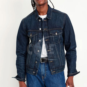 Nuevo en stock Chaqueta vaquera para hombre El mejor diseño disponible en diferentes colores Chaqueta de invierno vaquera para hombre - Product Image 1