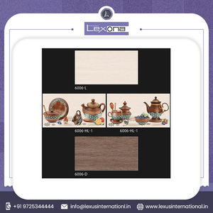 Diseño moderno económico 300*600mm Cocina Acabado brillante Azulejo Textura sólida Ampliamente vendido - Product Image 6