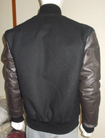Blousons universitaires personnalisés pour hommes, style streetwear, manteaux de baseball avec écusson brodé sur l'épaule, col montant, durables, printemps
