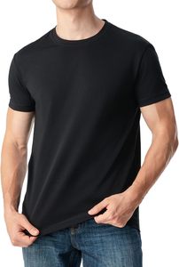 T-shirts vierges 100% coton avec logo personnalisé T-shirt de sport coupe décontractée pour hommes T-shirts respirants de haute qualité Unisexe - Product Image 2