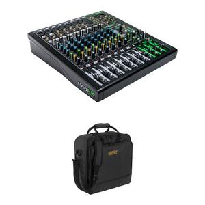 Kit de mezclador de 12 canales Mackie ProFX12v3 con bolsa - Product Image 1