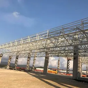 Construcción de diseño de estructura de acero prefabricada para almacén