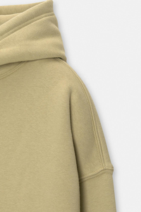 Pull-over à logo personnalisé unisexe Sweats à capuche surdimensionnés en coton mélangé Basics de haute qualité avec label privé Essentiels d'hiver grande taille - Product Image 5