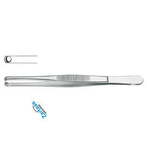 Pince à tissus Durante en acier inoxydable de haute qualité 14.5cm / 5.5 "Fabricant d'instruments chirurgicaux - Product Image 4