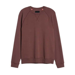 Sudadera de Cuello Redondo para Hombre, 100% Algodón, Felpa, Transpirable, Premium, de Alta Calidad, para Invierno - Product Image 4