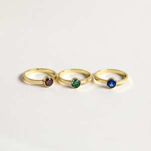 Anillo de piedras preciosas semipreciosas múltiples naturales de banda de diseño de tendencia 925 plata esterlina sólida anillo de piedra con forma de joyería de plata fina - Product Image 1