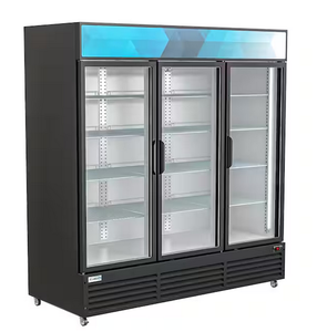 Refrigerador Comercial de Tres Puertas para Bebidas con Puertas de Vidrio - Refrigerador para Cerveza - Product Image 2