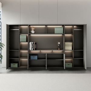 Light Modern Minimalist <b>Office</b> Cabinet with Modular Storage for Home <b>Office</b> Commercial Furniture Lockable Cabinet Storage - Product Image 1