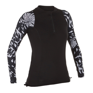 Long Sleeve <b>Printed</b> <b>Surf</b> Sports Rash Guard Shirt Top UPF 50+ Swimming Surfing Rash Guard for Women - Product Image 2