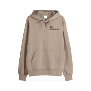 OEM Service 100% coton hommes hiver chaud respirant séchage rapide sweats à capuche dernière conception solide motif col à capuche 300g vente en gros - Product Image 1