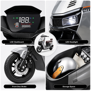 STARGO <span class=keywords><strong>Titan</strong></span> 3000W 60V 32Ah Baterí<span class=keywords><strong>a</strong></span> de Grafeno, Motocicleta Eléctrica Urbana, 100km/h, Scooter Eléctrico Deportivo de Alta Velocidad para Adultos, EEC COC - Product Image 6