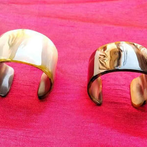 Buffalo Horn Natural Bangles <b>Bracelet</b> Crafting Buffalo Horn Hand Jewelry - Product Image 1