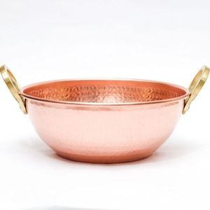 Acier métallique traditionnel de haute qualité Kadai Karahi résistant à la rouille élégant authentique choix du chef vaisselle professionnel - Product Image 3