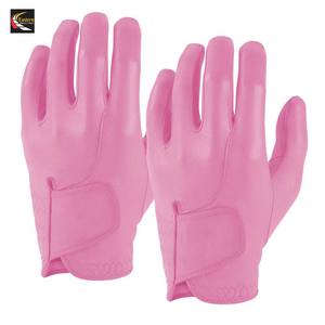 Gants de golf en peau de mouton Cabretta Logo personnalisé de haute qualité pour femmes respirant anti-dérapant imperméable UV protégé mains sport - Product Image 1