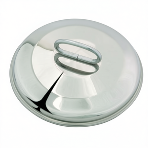 Tapa de Olla de Acero Inoxidable DUNE Cromado Pulido 309 de 16 cm para Piezas de Utensilios de Cocina Metalsomma - Product Image 2