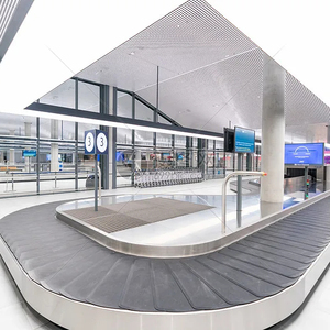 Tự động sân bay Bàn xoay hành lý băng chuyền băng tải hành lý băng tải hành lý cho sân bay hành lý đến vành đai băng chuyền - Product Image 4