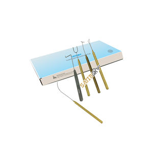 Kit de 5 Instrumentos para Reconstrucción de Párpados, Set Quirúrgico Oftálmico para Cirugía de Párpado Doble, Autoclavable - Product Image 1