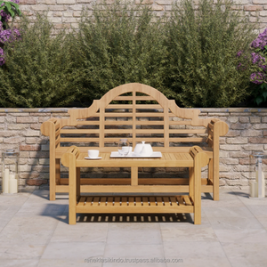 Chaises de salle à manger 160x66x105 cm en teck avec une finition soignée et précise, qualité garantie - Product Image 4