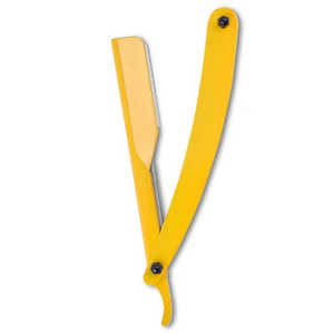 Maquinillas de afeitar rectas de acero inoxidable Premium para el cabello de barberos Maquinillas de afeitar de una sola hoja - Product Image 3