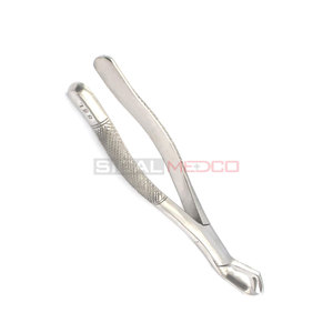 Ensemble de 2 pinces manuelles pour l'extraction des racines # 88L # Instruments dentaires de remplissage composite en acier inoxydable allemand 88R de qualité supérieure pour molaires supérieures - Product Image 3
