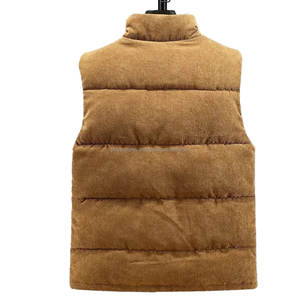 Chaleco Acolchado Casual para Hombre, Estilo Deportivo, Resistente al Viento, Reversible, Sin Mangas, Ropa de Invierno, Cierre de Cremallera, Fabricante OEM - Product Image 2