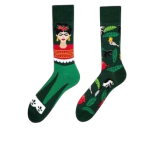 Calcetines Unisex de Alta Calidad, Transpirables, de Punto, de Spandex/Algodón, Ecológicos, Casuales, con Rayas Divertidas, para Uso Diario, Novedad, Combinación Libre - Product Image 1