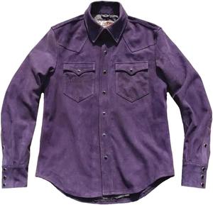 Chemise décontractée en cuir pour homme de la meilleure qualité, manches longues, coupe régulière, respirante, style streetwear, prix de gros en vente - Product Image 1