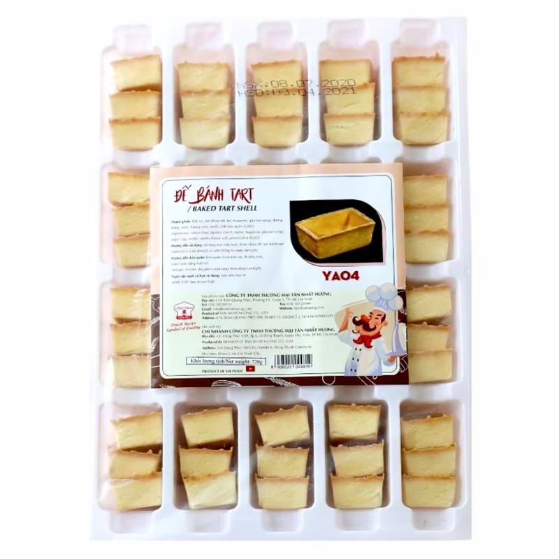 Supplier Export Baked Tart Customized ODM