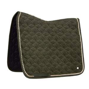 2025 vente en gros de coton noir matelassé Dressage coupe tapis de selle expédition dans le monde entier-accessoire équestre de haute qualité - Product Image 3