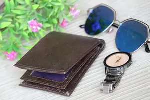 Monedero pequeño de mejor diseño, monedero plegable Delgado, posición de varias tarjetas, Clip para dinero, carteras para hombre, cartera clásica de cuero de alta calidad, conjunto para hombre - Product Image 2
