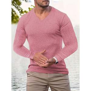 เสื้อยืดพิมพ์ลายโลโก้แบบนูน เสื้อยืดเปล่าทรงโอเวอร์ไซส์ เสื้อยืดลายกราฟิกผ้าฝ้าย เสื้อผู้ชาย - Product Image 2