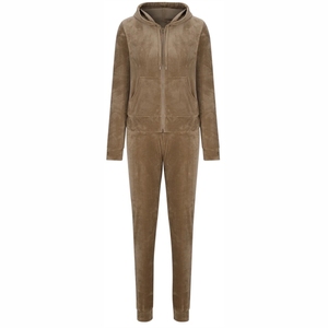 Chándal ligero de alta calidad para mujer en invierno con Color sólido de talla grande cómodo y transpirable para mujer chándal de terciopelo - Product Image 4