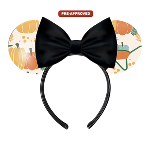 Pumpkin Design Paintable Black Headband Kids Birthday Party DIY <b>Drawing</b> Craft Hair Accessory for Boys and Girls - Product Image 1