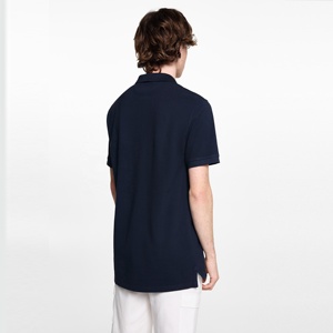 ชุดเซ็ตเสื้อโปโลและกางเกงขาสั้นผู้ชาย ผ้าฝ้าย 100% ระบายอากาศ แห้งเร็ว สกรีนโลโก้ตามสั่ง รุ่นใหม่ ซัมเมอร์ 2025 - Product Image 5