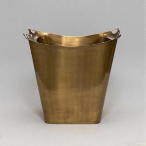 Cubo de basura de diseño PureSteel en acabado cromado pulido para el hogar, oficina, cocina, restaurante, baño, para gestión de papel usado - Product Image 3