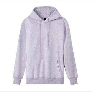 Venta al por mayor de sudaderas con logotipo personalizado unisex hombres mujeres manga larga de algodón orgánico de gran tamaño liso sudaderas con capucha - Product Image 3