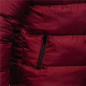 Chaqueta de Invierno Acolchada para Hombre, Personalizada al por Mayor, OEM, de Lona, Media Manga, Ligera, Moderna, con Cuello en V, Logotipo Frontal, Transpirable, Informal - Product Image 5