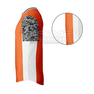 Maillots de baseball unisexes personnalisables de haute qualité à séchage rapide pour adultes, en polyester durable et respirant, uniformes de jeu à col en V - Product Image 5