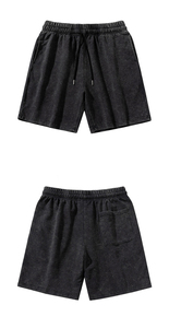 Ensemble chemise et short d'été Pantalon deux pièces de couleur patchwork pour hommes Ensemble d'été pour hommes - Product Image 5