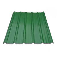 Tôle d'acier ondulée galvanisée prépeinte G550 haute résistance PPGI, panneau de toiture couleur, forte capacité portante, taille personnalisée