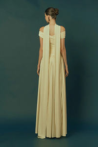 Robe à épaules dénudées Aura douce de style décontracté pour dames vêtements d'été pour femmes avec services ODM fabriqués au Vietnam - Product Image 5