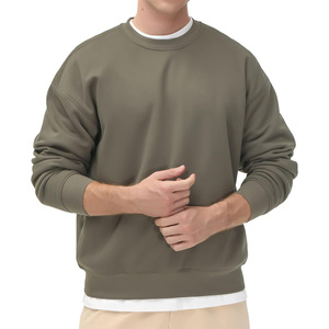 Fournisseur OEM personnalisé de sweat-shirt confortable pour hommes avec impression de logo en tissu mélangé de coton et support de marque privée - Product Image 5