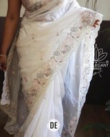 Koleksi Salwar Kameez Pesta Pernikahan Mewah Multi Warna Menampilkan Kain Bordir Bulu Imitasi Lembut yang Nyaman dan Elastis