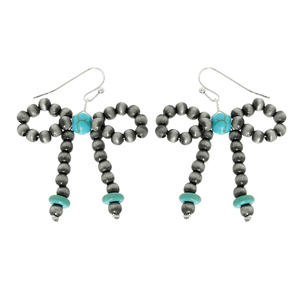 Pendientes multicolores de diseñador para mujer hechos de cuentas de vidrio 100% hechas a mano con amor por los estilos tradicionales y modernos - Product Image 6