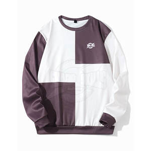 Sweatshirts surdimensionnés pour hommes 100% coton teint uni différents modèles et couleurs pour l'hiver - Product Image 1