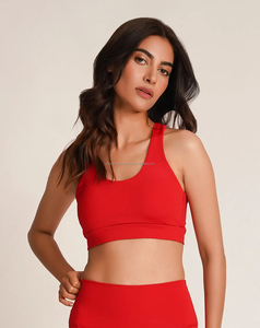Conjunto de Yoga para Mujer al por Mayor 2026, Espalda Cruzada, Cinturón Decorativo Frontal Moderno, Alta Calidad, Resistente al Agua, Transpirable, Spandex/Nylon - Product Image 4