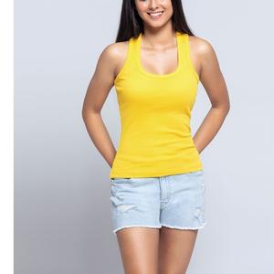 Venta al por mayor tasa de mujeres corriendo entrenamiento alta calidad moda entrenamiento gimnasio chaleco logotipo personalizado hombres al aire libre Fitness camiseta sin mangas de BD - Product Image 2