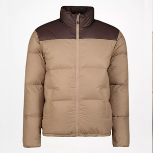 Blouson matelassé classique personnalisé |   Vêtement imperméable et isolé en gros |   Veste matelassée chaude pour l'hiver - Product Image 4